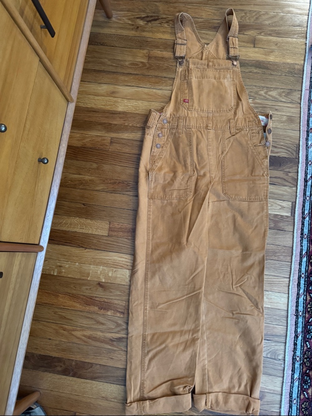 Madewell x Dickies straight leg overalls - Picture 4 of 5